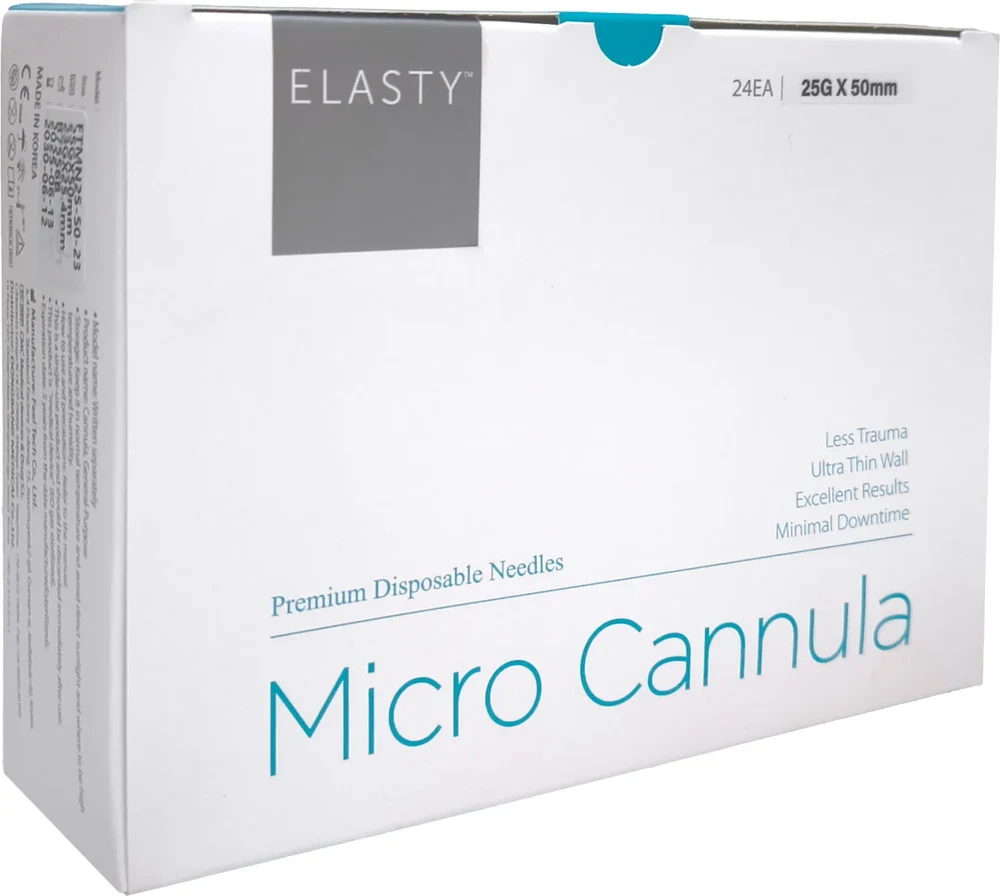 Caja Micro Cánula ELASTY 25G x 50mm