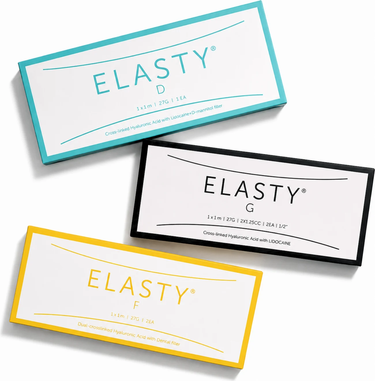 Línea ELASTY® — cajas Fine, Deep y Grand